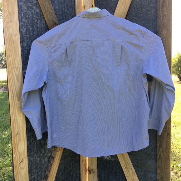 Izod NWT 2XL Button Down Long Sleeve Stripe Shirt - Picture 2 of 5